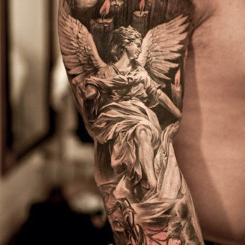 Tattoo art Death tattoos angels of death  themes and representations 2