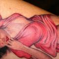 Arm Pin-up tattoo by Bugaboo Tattoo