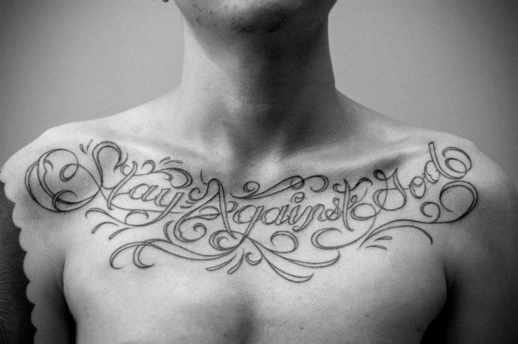 90 Script Tattoos For Men  Cursive Ink Design Ideas  Tattoo script  Tattoos for guys Tattoo fonts