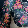 Shoulder Japanese tattoo by Og Tattoo