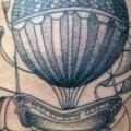 Fantasy Balloon tattoo by Tin Tin Tattoos