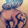 Shoulder Fantasy Elephant tattoo by Vaso Vasiko Tattoo
