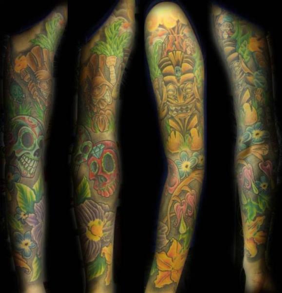graffiti tattoo sleeve