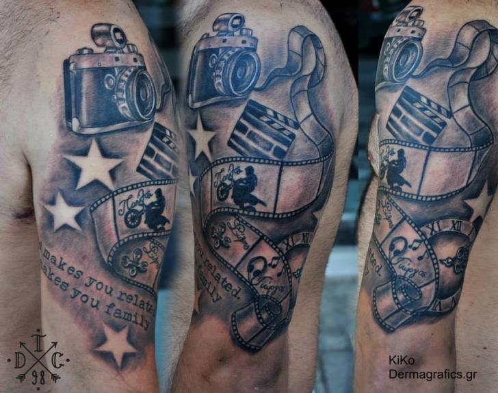 10 Creative Film Roll Tattoos  Tattoodo