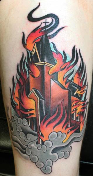 Burning memories to ashes  Fire tattoo Home tattoo Tattoos