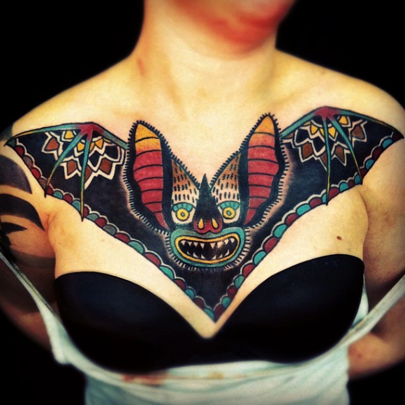 Top 15 Best Bat Tattoo Designs and Pictures  Styles At Life