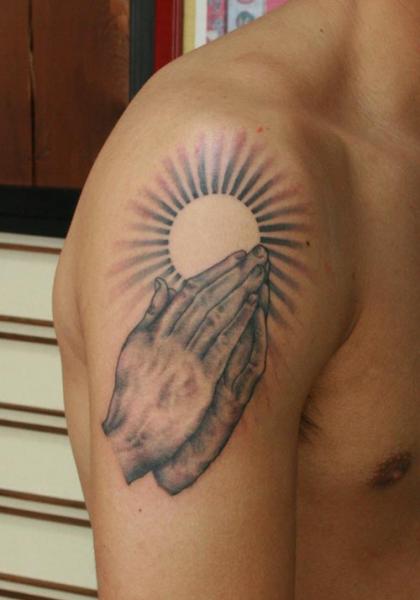 Full Sleeve Realistic Temporary Tattoo Angel Sun Ray Clock  Etsy