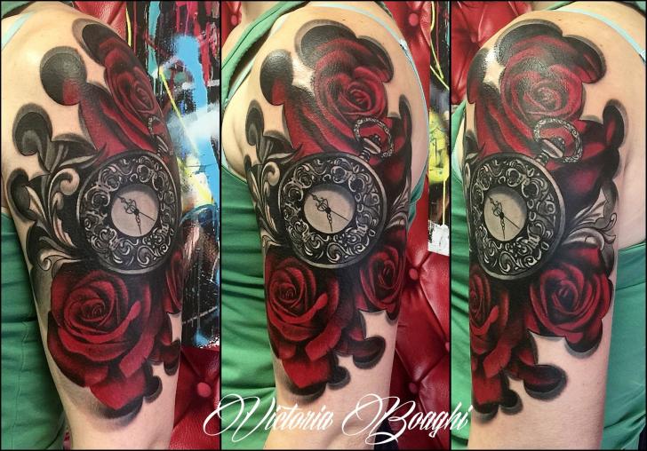 12 Clock Flower Tattoo Ideas To Inspire You  alexie