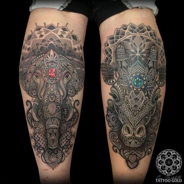 Elephant  giraffe  Matching tattoos Tattoo designs Tattoos for daughters