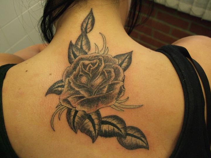 True Grit Tattoo  Scorpion with rose done by Michal Fine line pen 1mm5mm  and pencil 3H 3B  Facebook